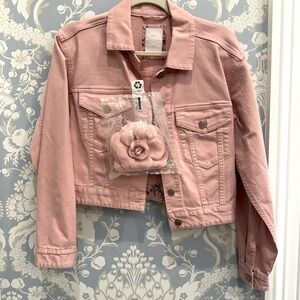 LoveShackFancy gap collaboration jacket